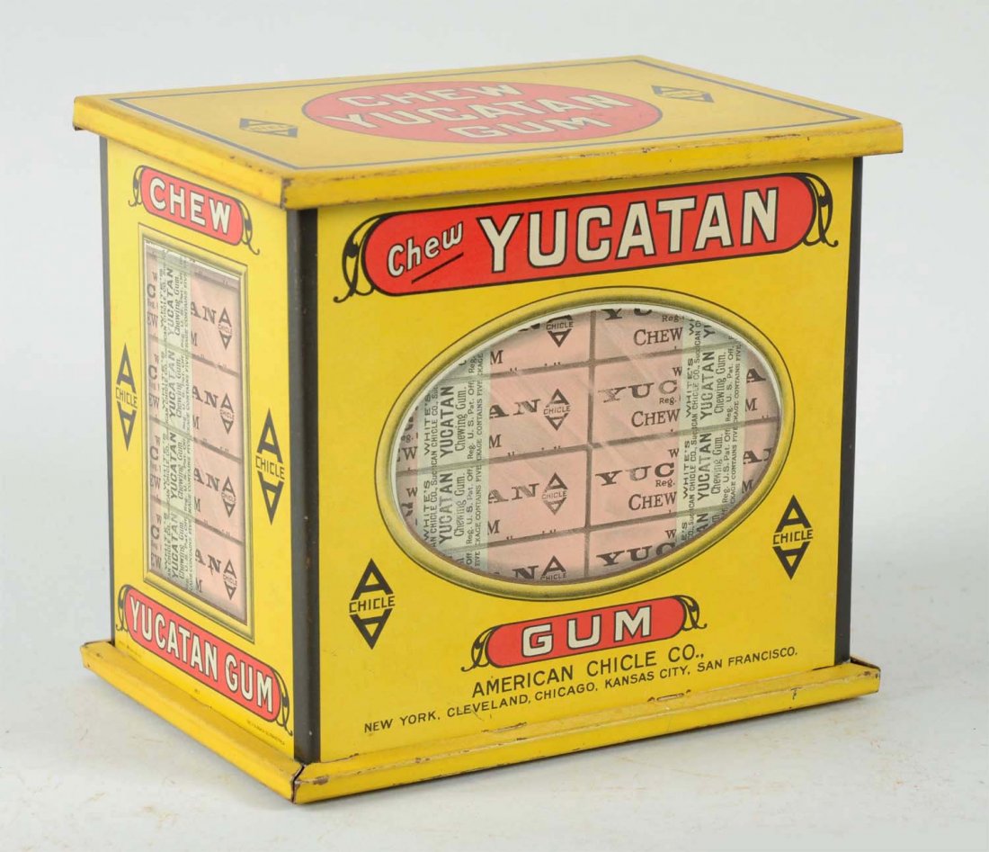 Yucatan Gum Tin Display Box. (1 of 2)