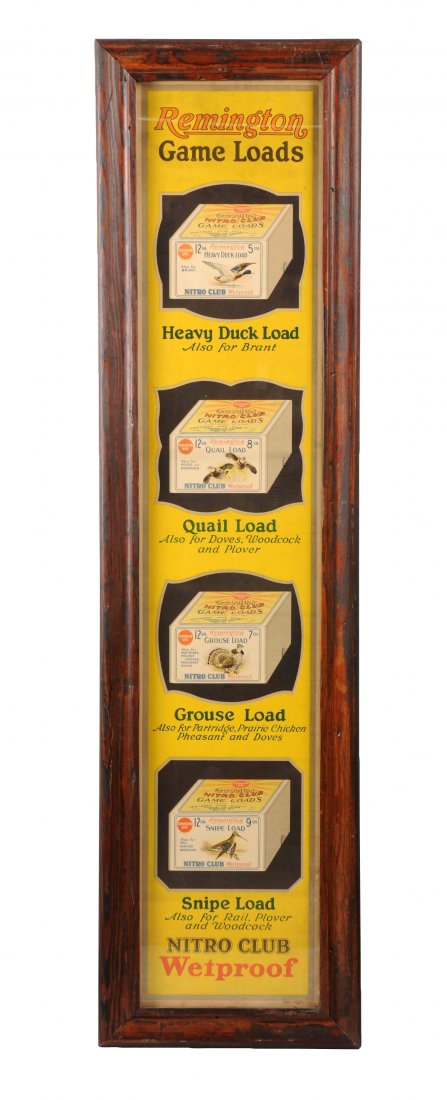 Remington Game Loads Advertising Poster. (1 of 1)