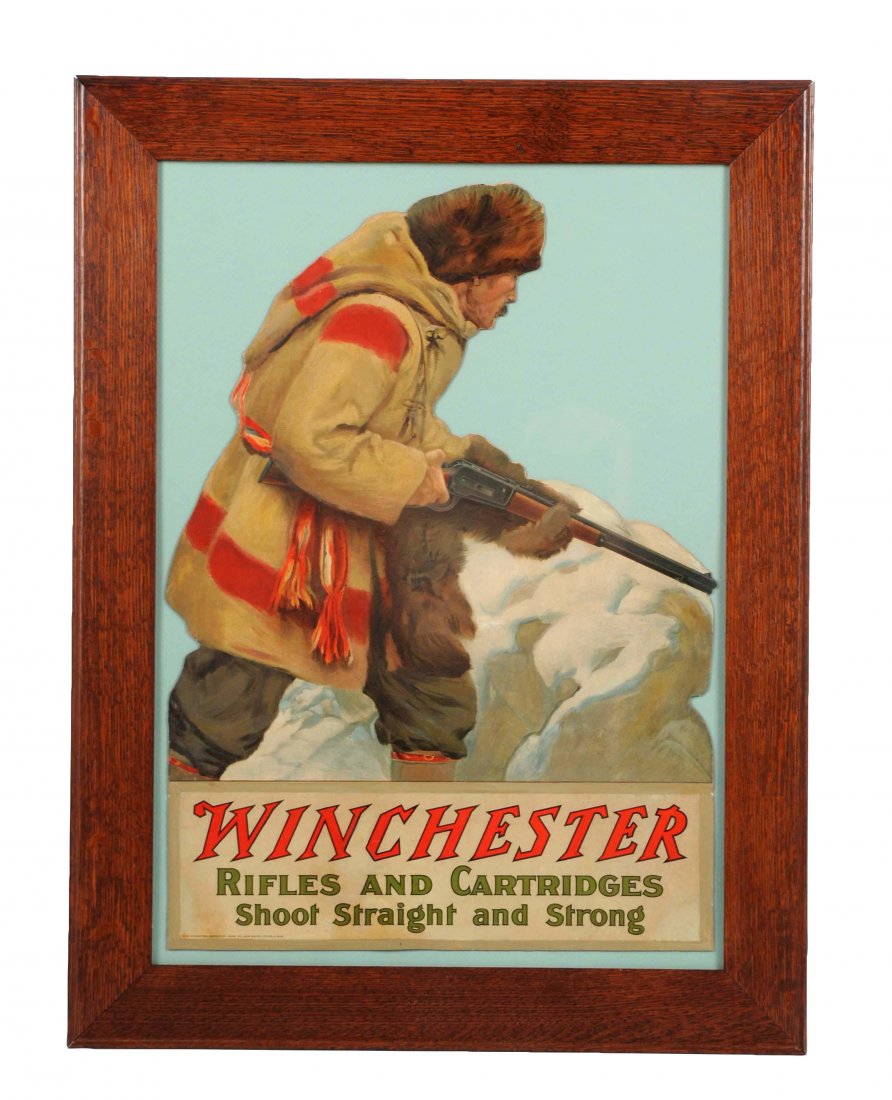 Winchester Diecut Advertising Sign (1 of 1)
