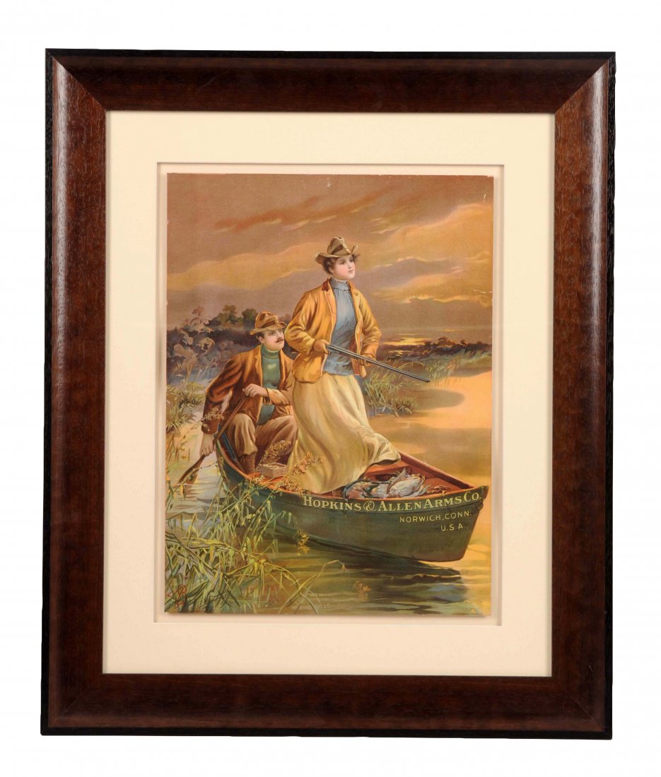 1905 Hopkins & Allen Arms Co Poster. (1 of 3)