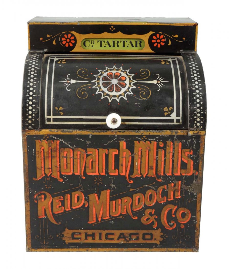 Early Monarch Mills Spice Bin. (1 of 2)