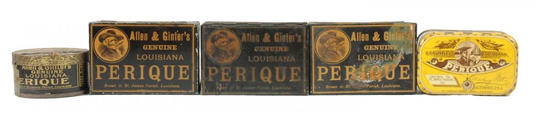 Lot of 5: Tobacco Tins. (1 of 1)
