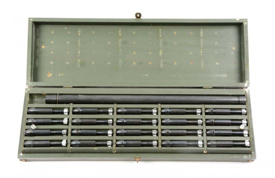 Sub – Caliber 22 Mortar Trainer 3-F-8 Device.: Approx: 26 - 3/4” L. Complete with accessories.