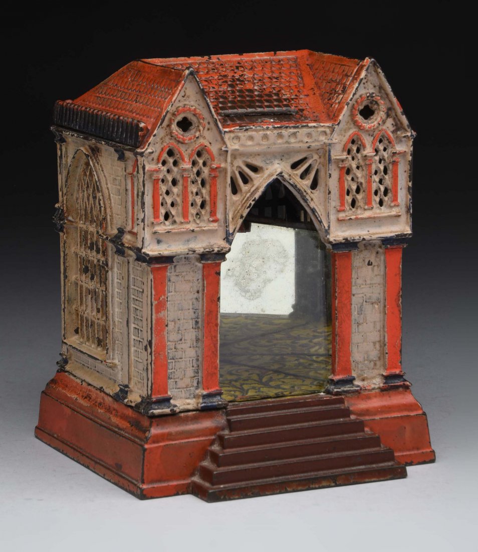 J. & E. Stevens Cast Iron Multiplying Still Bank. (1 of 3)