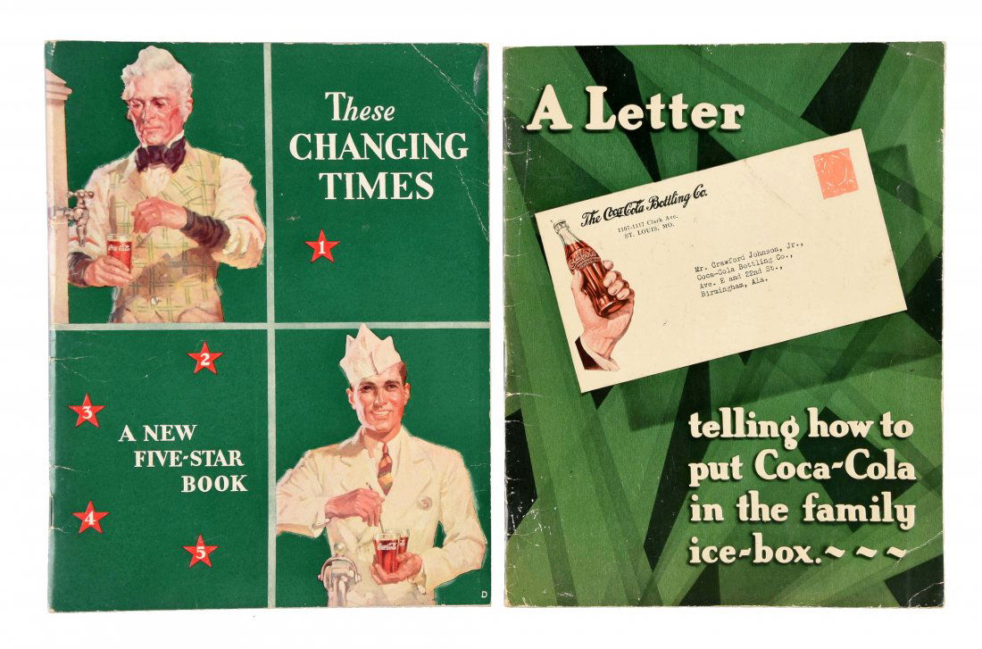 Lot of 2: 1928 & 1930 Coca-Cola Books. (1 of 1)