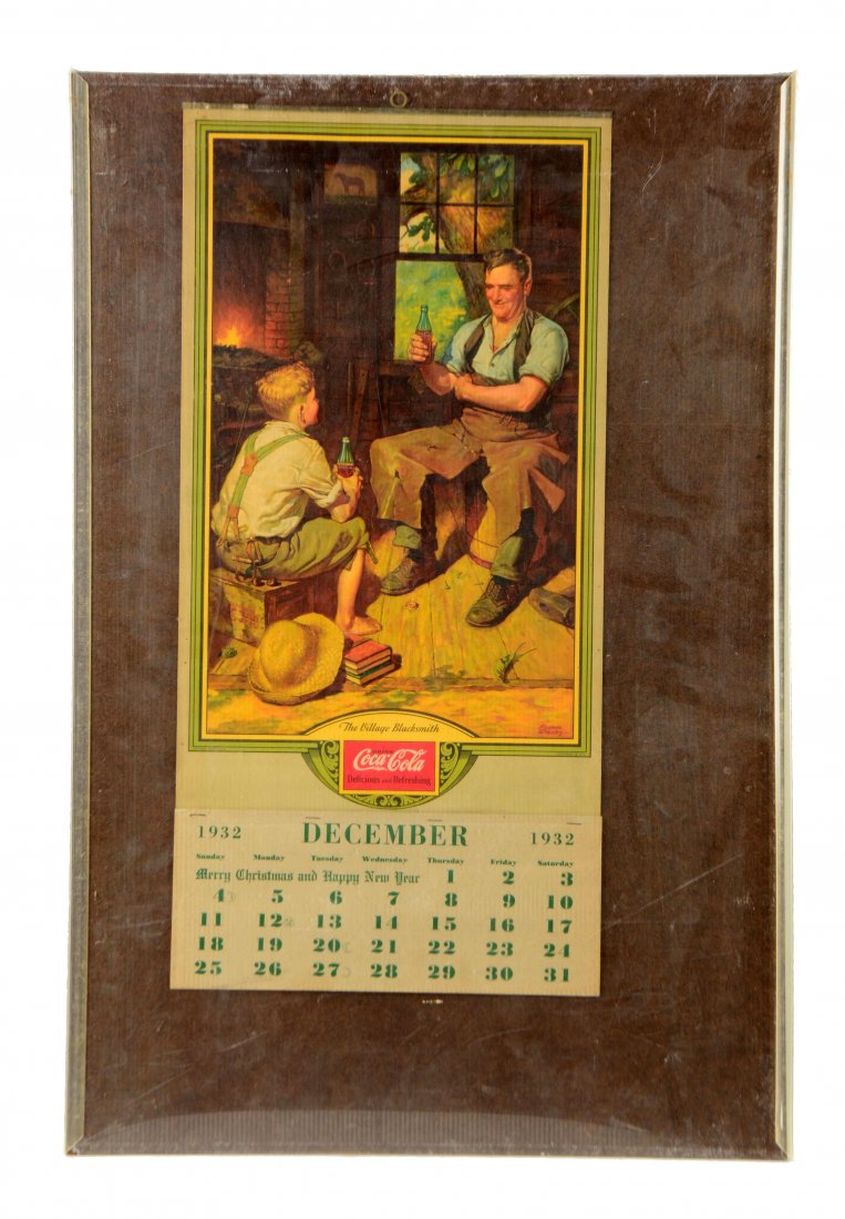 1932 Coca-Cola Advertising Calendar. (1 of 1)
