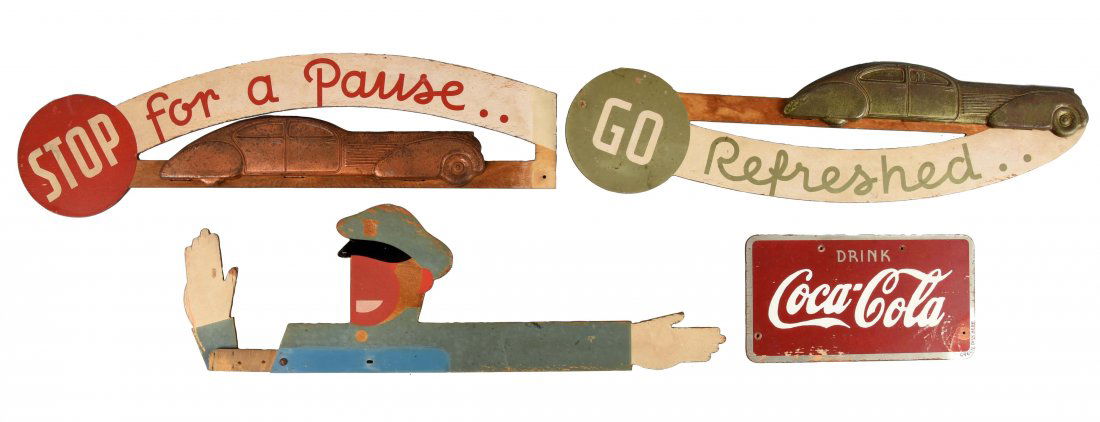 1930's Coca-Cola Automobile Festoon. (1 of 1)