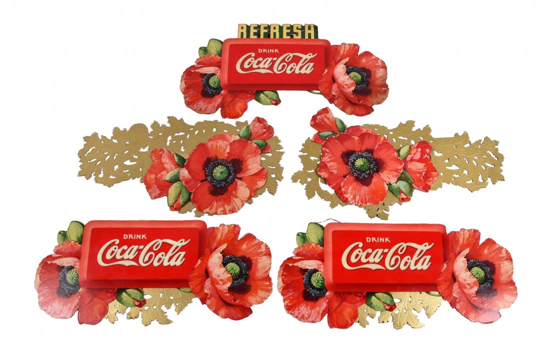1938 Coca - Cola Flower Festoon. (1 of 1)