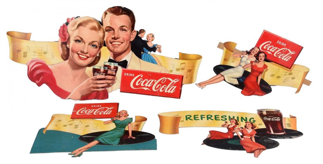 1952 Coca-Cola "Music" Festoon. (1 of 1)