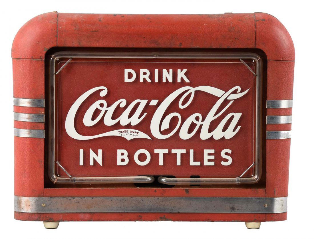 1930's Coca-Cola Neon Light Up Sign. (1 of 1)