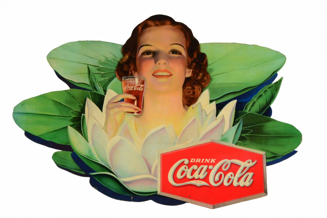 1935 Coca-Cola Lily Pad Festoon Element. (1 of 1)