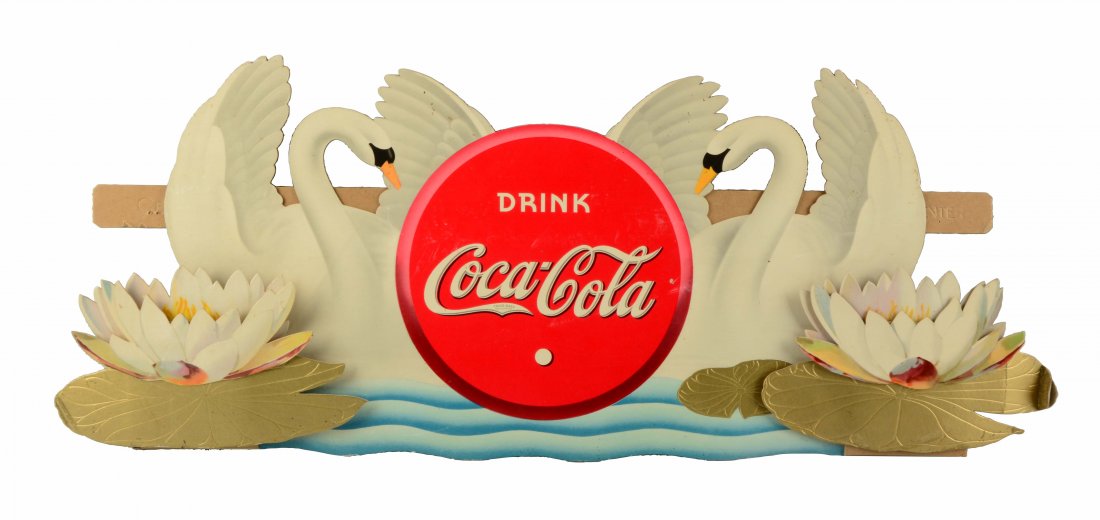 1938 Coca-Cola Swan Festoon. (1 of 3)