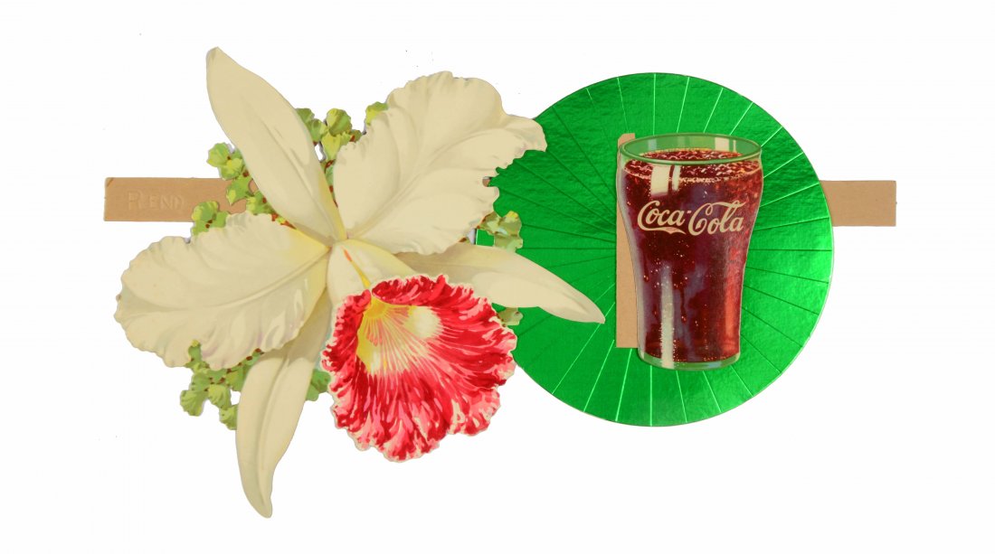 1939 Coca-Cola Orchid Festoon. (1 of 6)