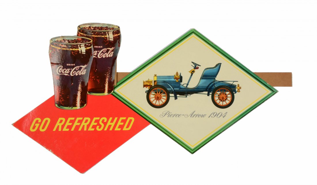 1957 Coca-Cola Antique Cars Festoon. (1 of 6)