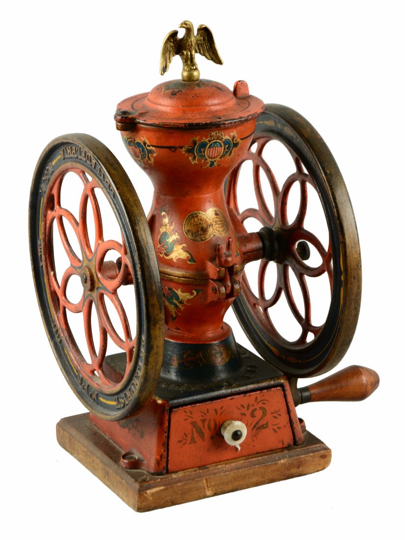 Philadelphia Enterprise No. 2 Cast Iron Coffee Grinder. (1 of 7)