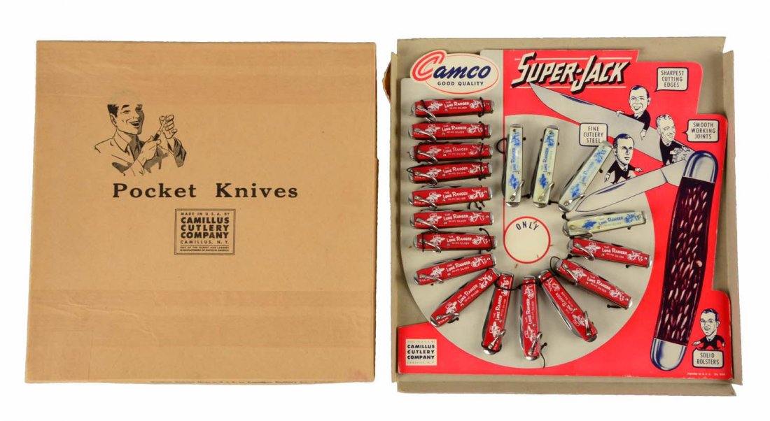 Super Jack Lone Ranger Pocket Knife Advertising (1 of 4)