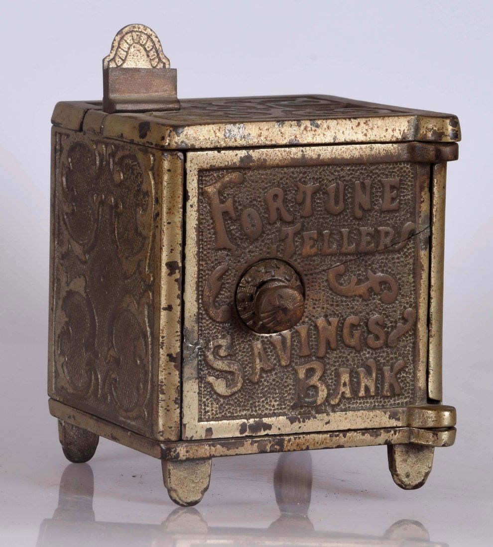Aaron Kaufman Fortune Teller Cast Iron Safe Mechanical (1 of 2)