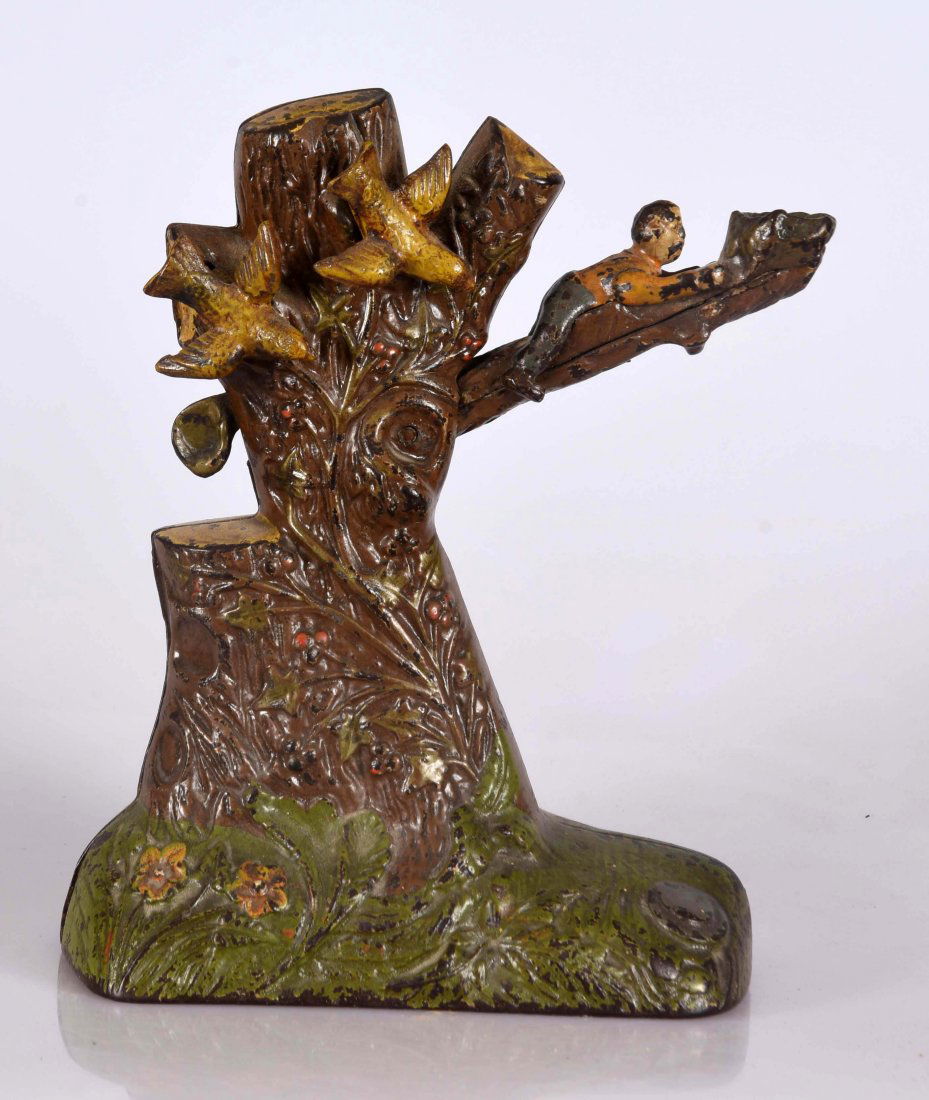 J.&E. Stevens Boy Robbing Birds Nest C.I. Mechanical (1 of 3)