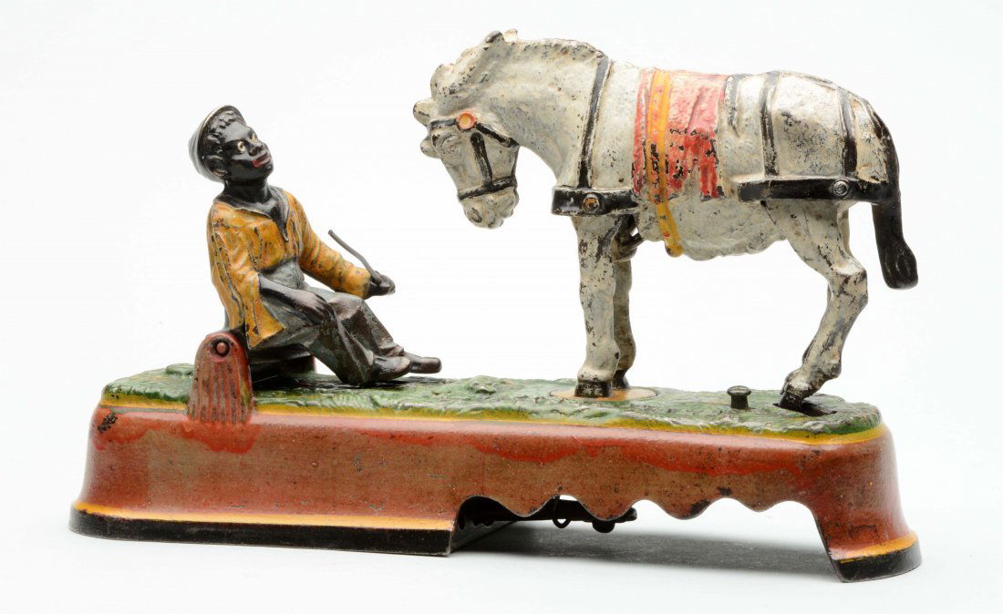 Cast Iron Mechanical I Always Spise A Mule - Bench (1 of 3)