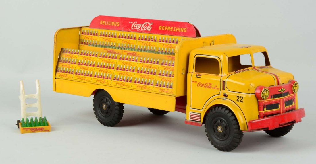 Marx No. 22 Tin Coca-Cola Delivery Truck. (1 of 2)
