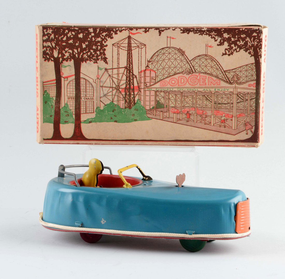 Buffalo Toys Tin Litho Wind-Up Beetle-Bug Auto. (1 of 2)