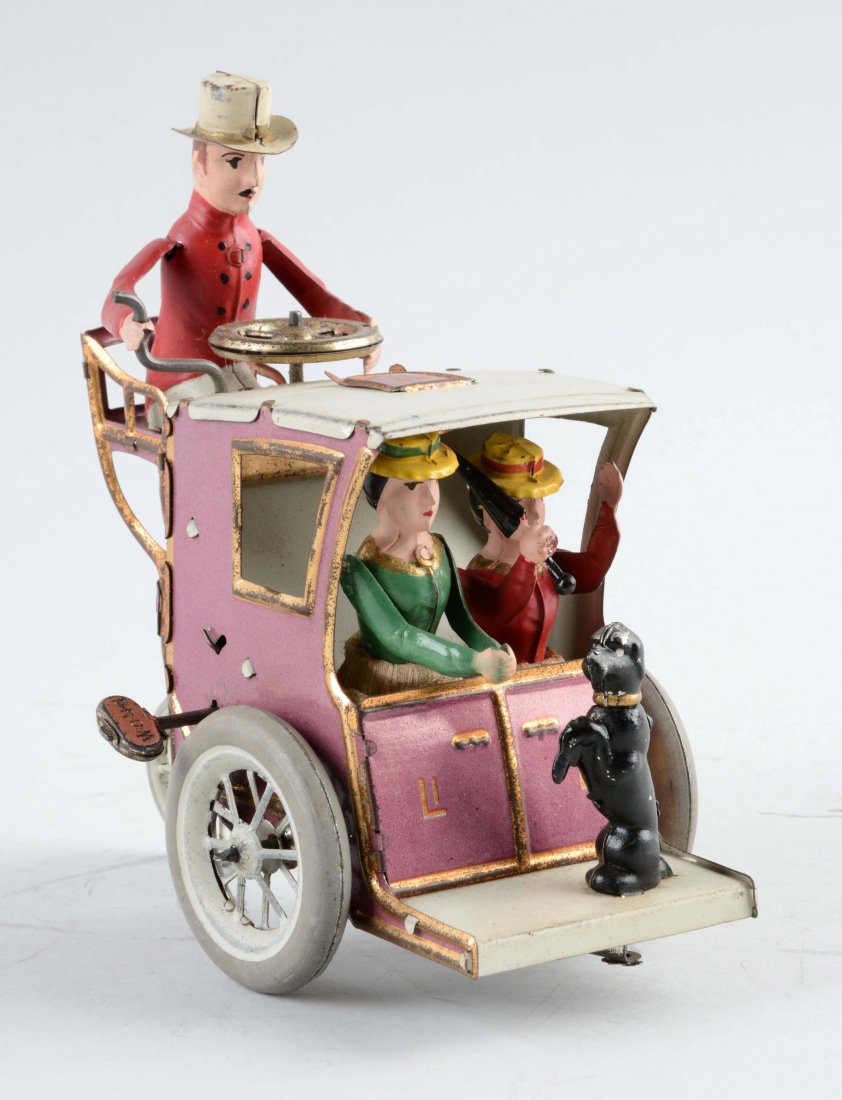German Lehmann Tin Litho Wind-Up Lila Toy. (1 of 3)
