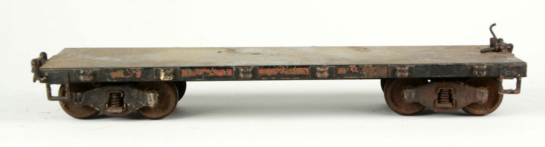 Pressed Steel Buddy L Flat Car. (1 of 4)