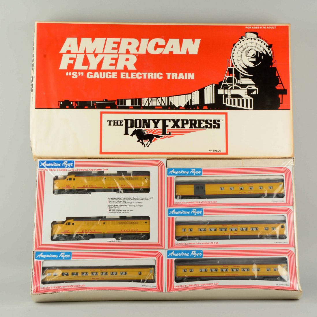 Lot of 3:  American Flyer No. 49600 Pony Express (1 of 1)