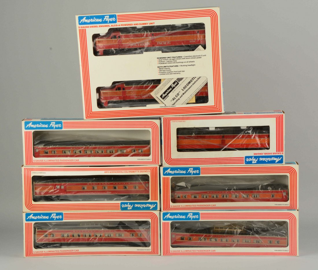 Lot of 8: American Flyer Southern Pacific Passenger Car (1 of 1)