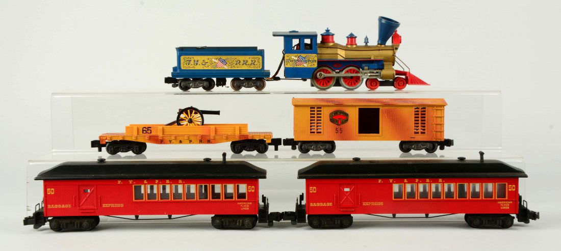 Lot of 6: American Flyer Washington Set. (1 of 2)