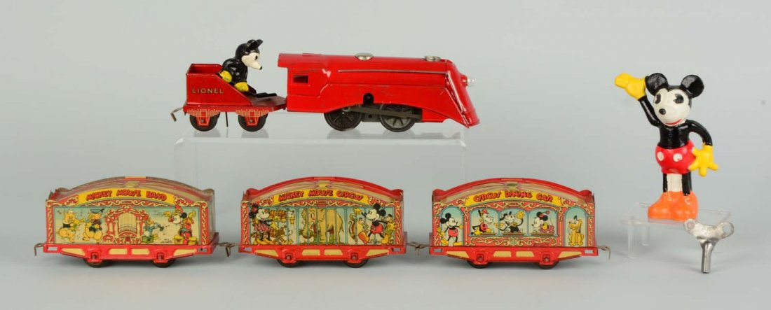 Lionel No. 1536 Mickey Mouse Mechanical Circus Train (1 of 10)