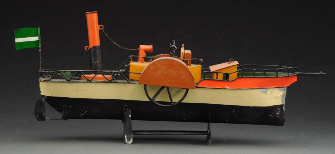 Contemporary Side-Wheeler Riverboat Toy. (1 of 2)