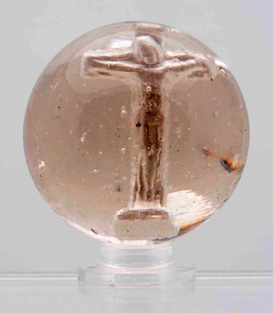Crucifix Sulphide Marble. (1 of 2)