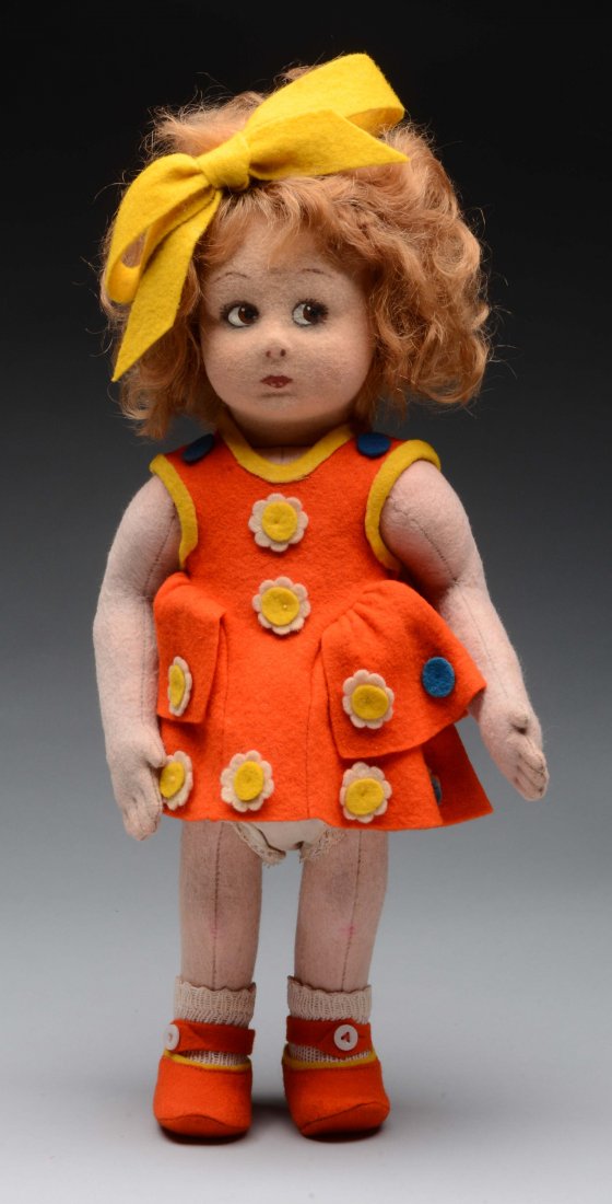 Early Lenci Child Doll. (1 of 2)