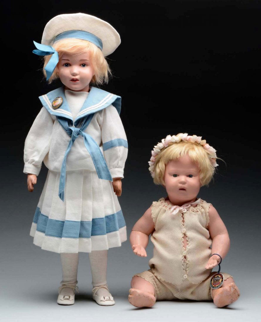 Lot of 2: Schoenhut Dolls. (1 of 3)