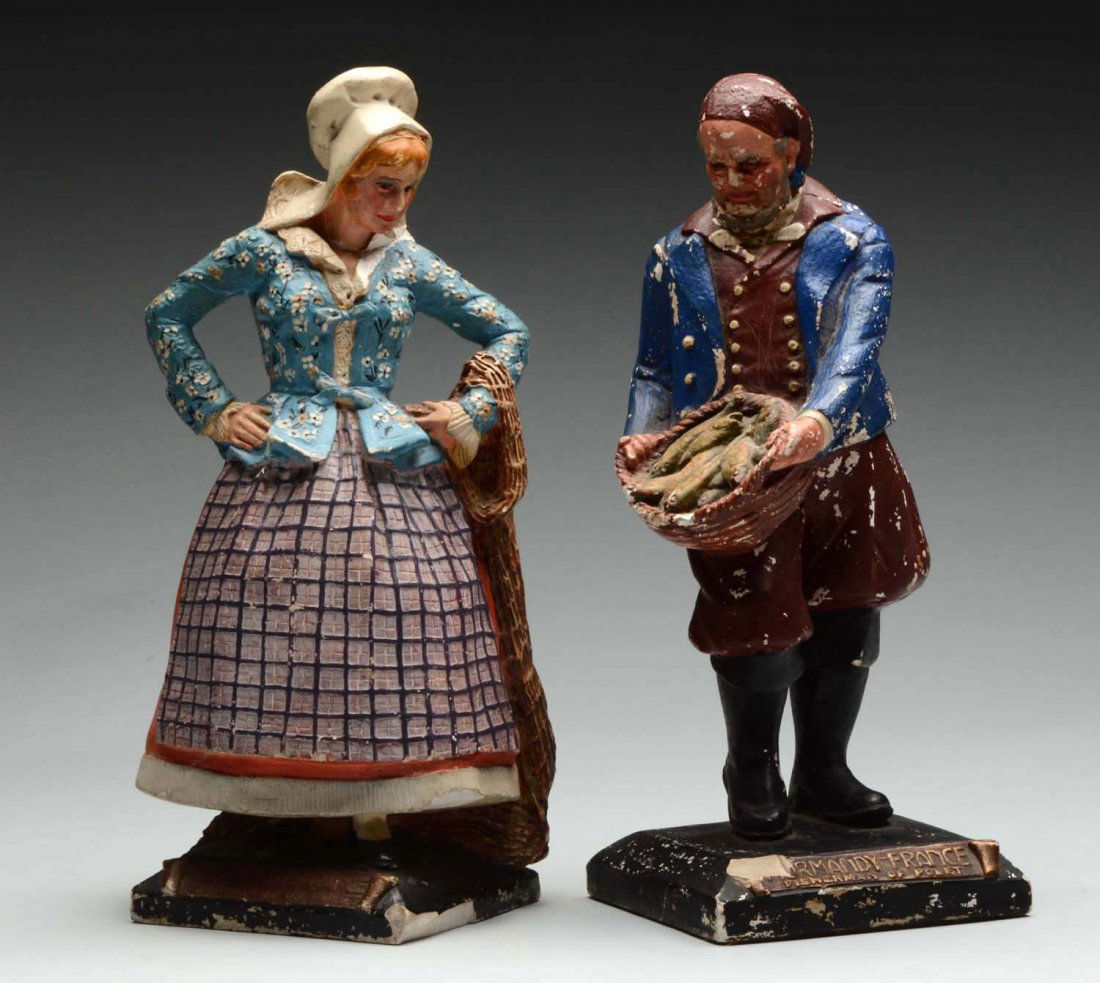 Lot Of 2: New York WPA Dolls. (1 of 3)