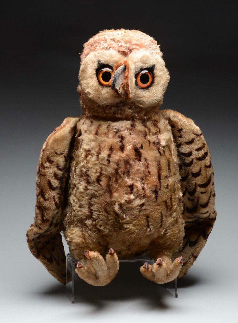 Most Unusual Larger Than Life Steiff Studio Owl With (1 of 2)