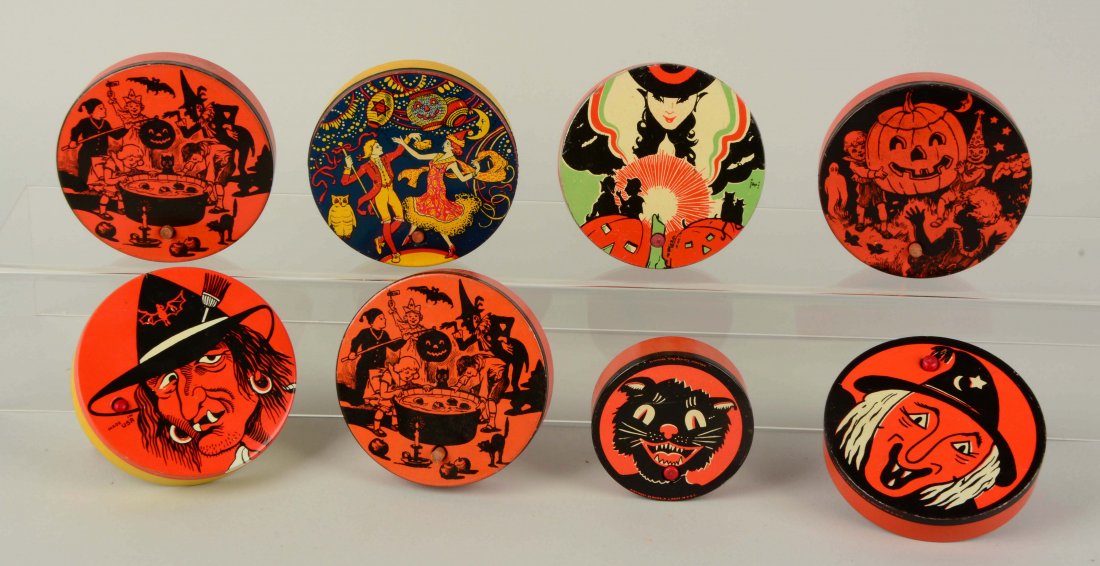 Lot of 8: Vintage Halloween Noise Makers. (1 of 1)