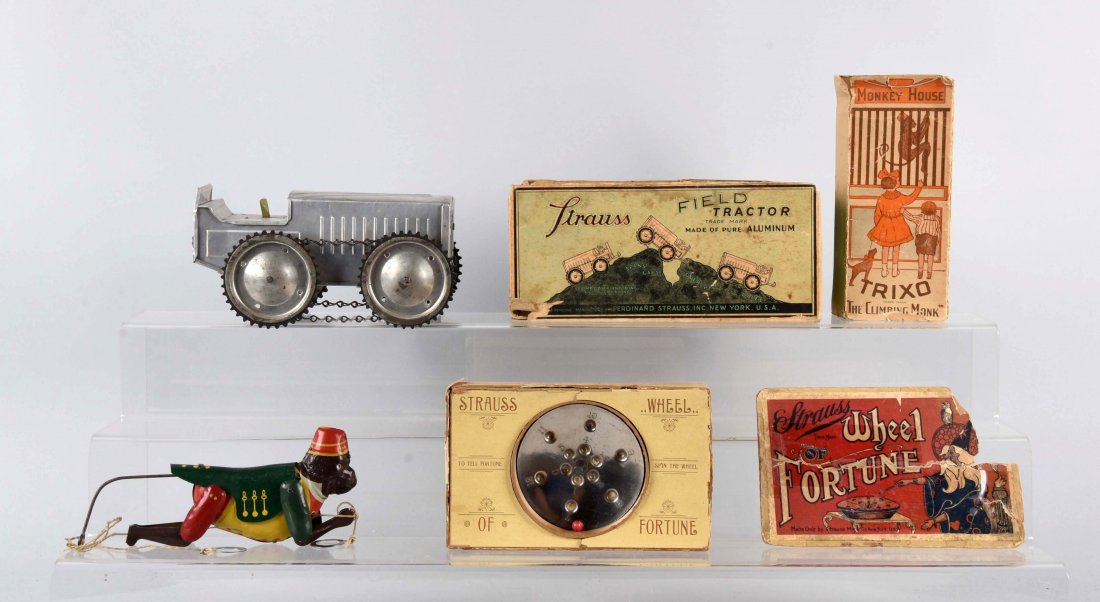 Lot Of 3: Early Strauss Toys. (1 of 1)