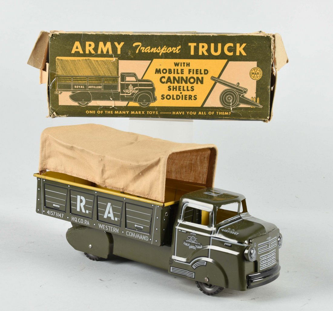 Marx Army Transport Truck. (1 of 2)