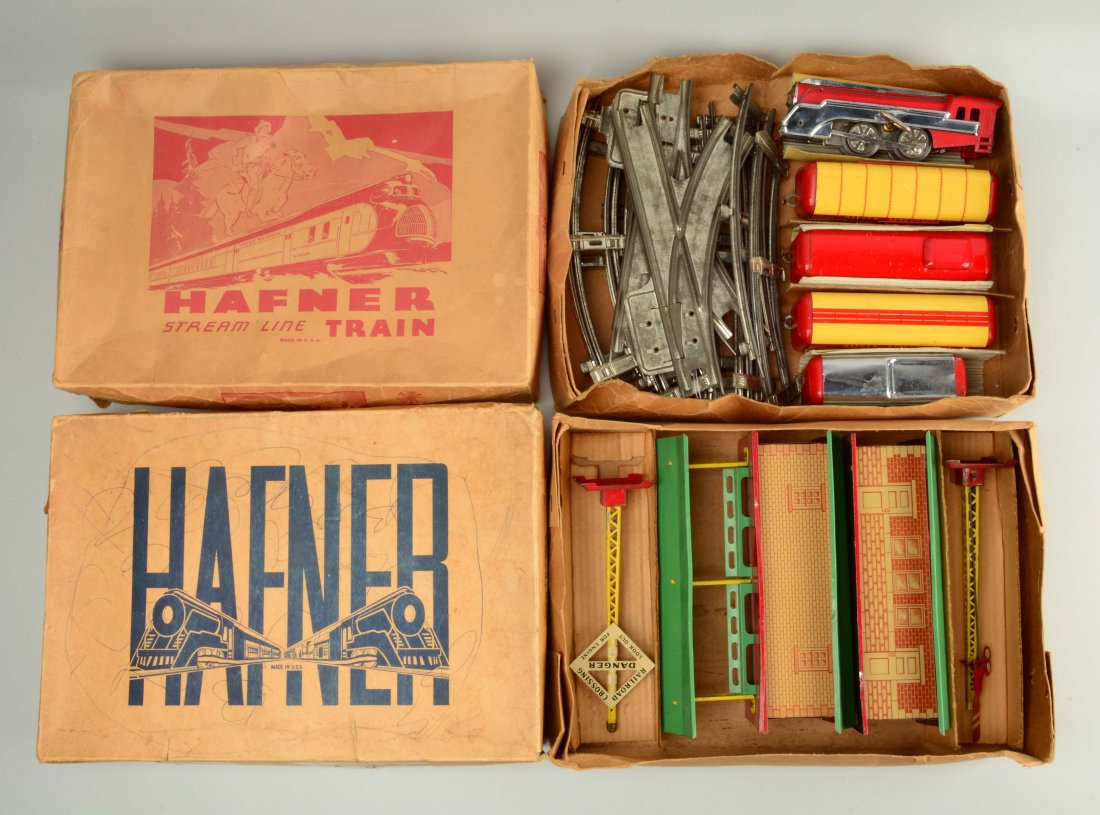Lot Of 2: Hafner Train Set & Accessory Set. (1 of 1)