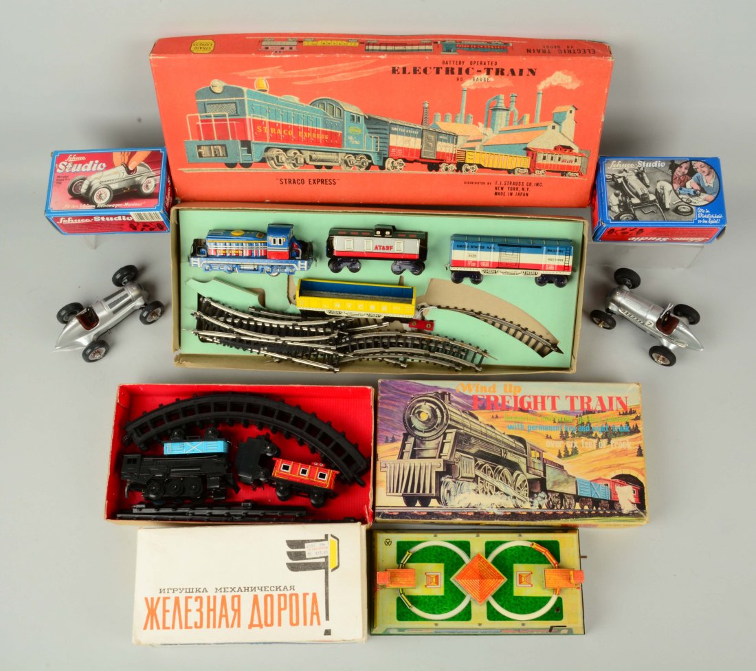 Lot Of 6: Boxed Vintage & Contemporary Vehicle Toys. (1 of 1)