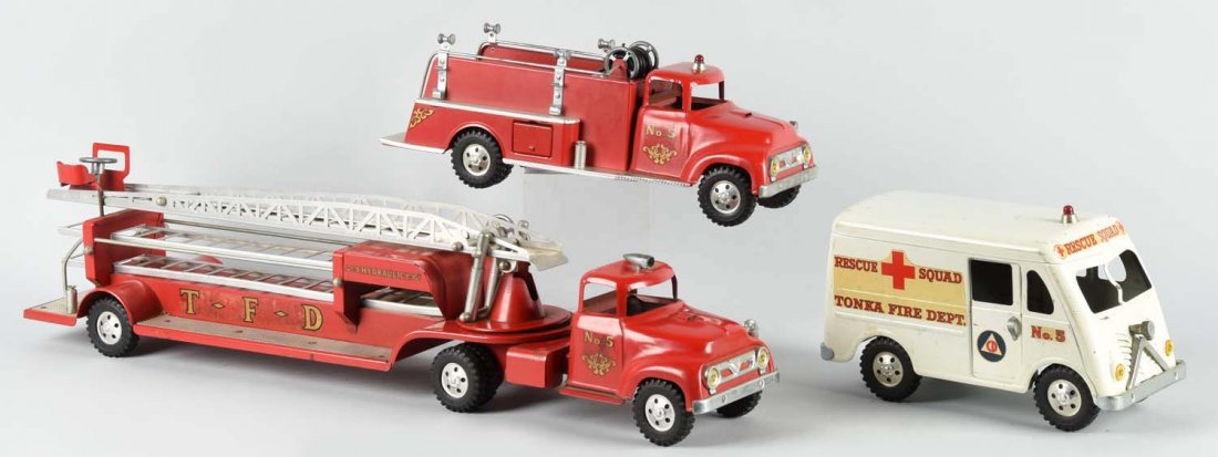 Tonka No. B-212 Fire Dept. Set. (1 of 2)