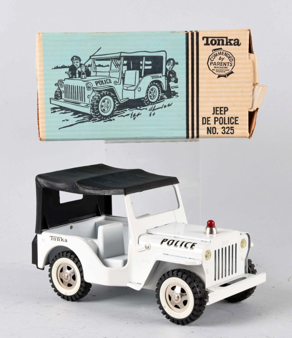 tonka police jeep
