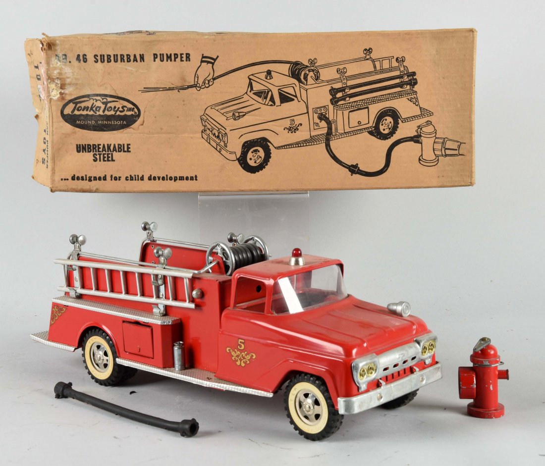 Tonka No. 46 Suburban Fire Pumper. (1 of 2)