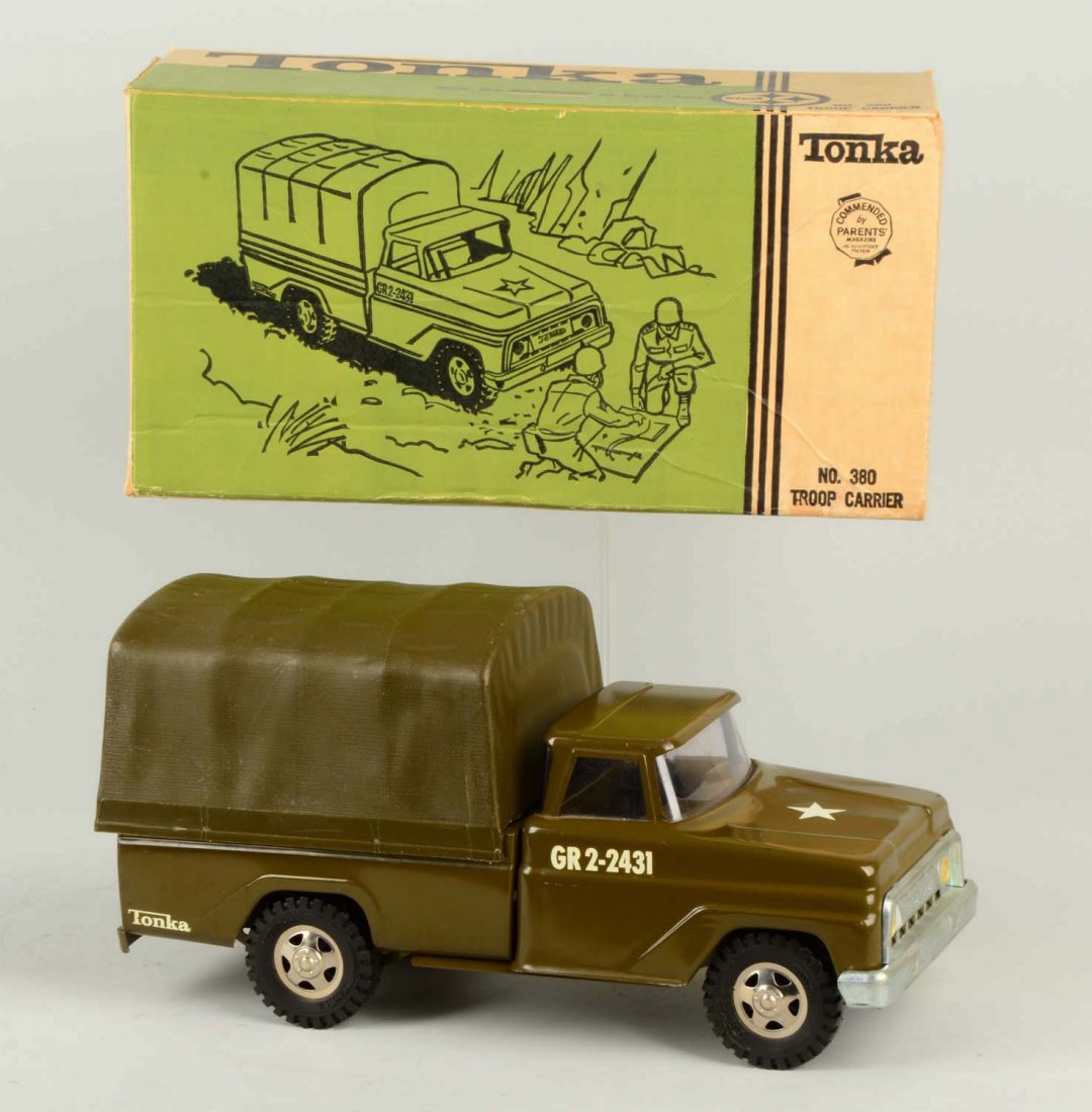 Tonka Troop Carrier In Box. (1 of 2)