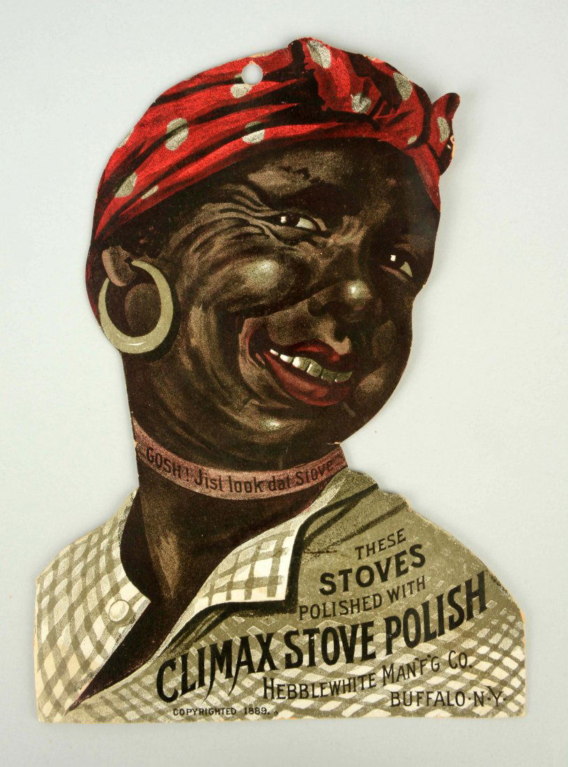 Black Americana Paper Advertisement "Climax Stove (1 of 1)