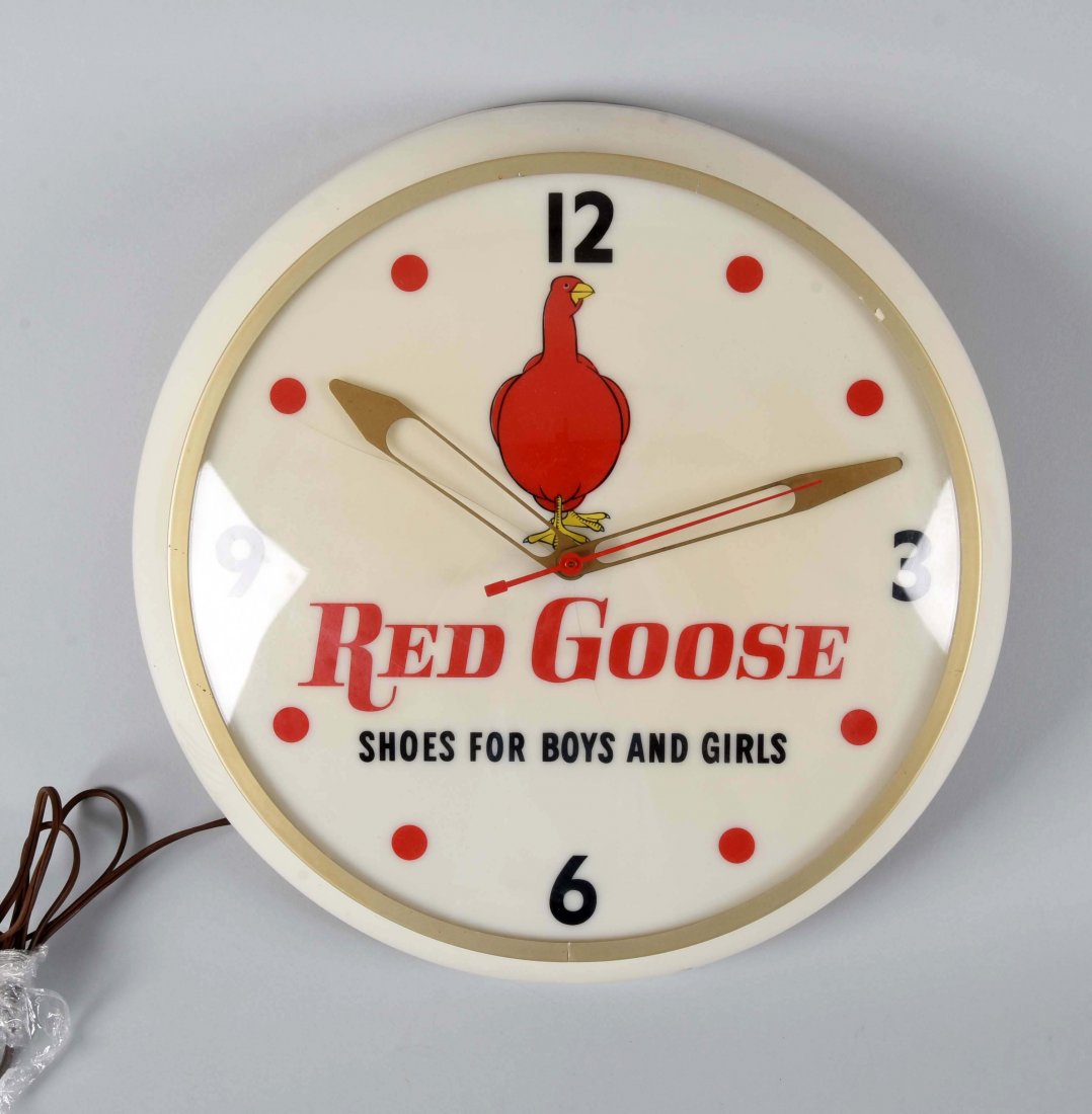 Red Goose Shoes for Boys & Girls Lighted Clock. (1 of 2)