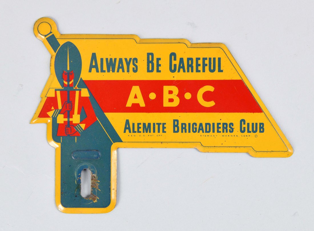 Alemite A-B-C License Plate Attachment. (1 of 1)