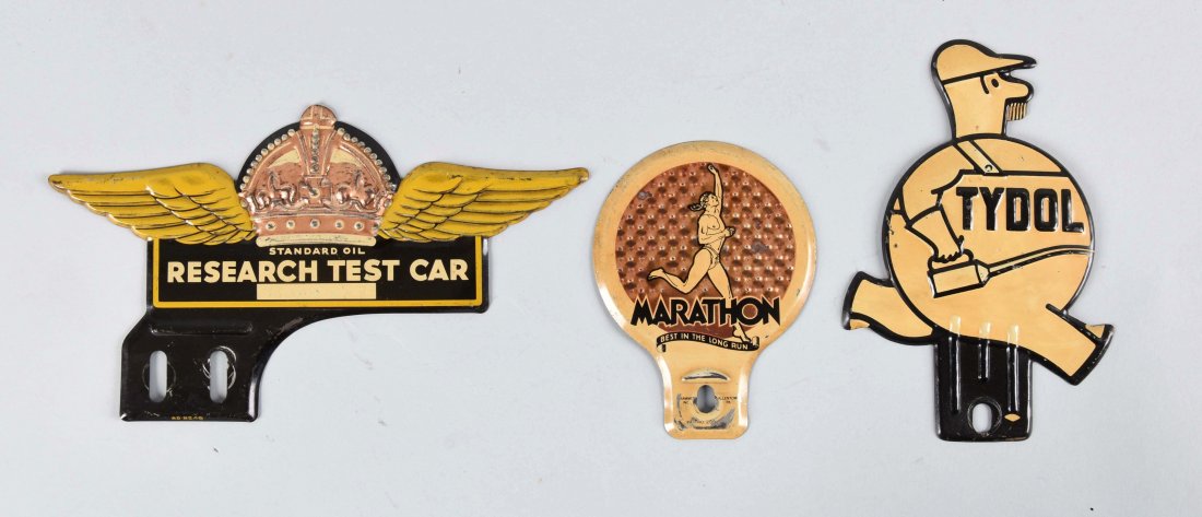 Lot of 3: License Plate Attachments. (1 of 1)